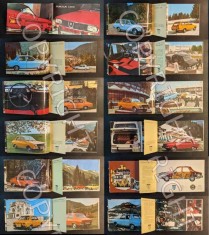 1970 RAR Catalog pt. export DACIA 1300 Reclama Publicitate Advertising 24+20 pag