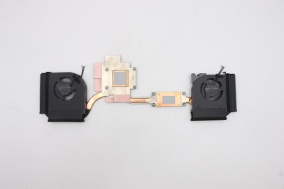 Cooler cu radiator Laptop, Lenovo, ThinkPad P53 Type 20QN, 20QQ, 02DM016, 02DM017, AT1DB002SS0, MG75090V1-C181-S9A, MG75090V1-C191-S9A, 5V, 0.50A foto