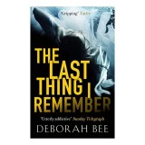 The Last Thing I Remember - Carte in Engleza, Literatura Young Adult, Sarah in Coma, Thriller
