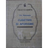 CUGETARI SI AFORISME-TITU MAIORESCU-160017