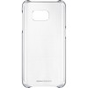 Capac de protectie Samsung Clear Cover pentru Galaxy S7, Black, Negru, Alt material, Carcasa