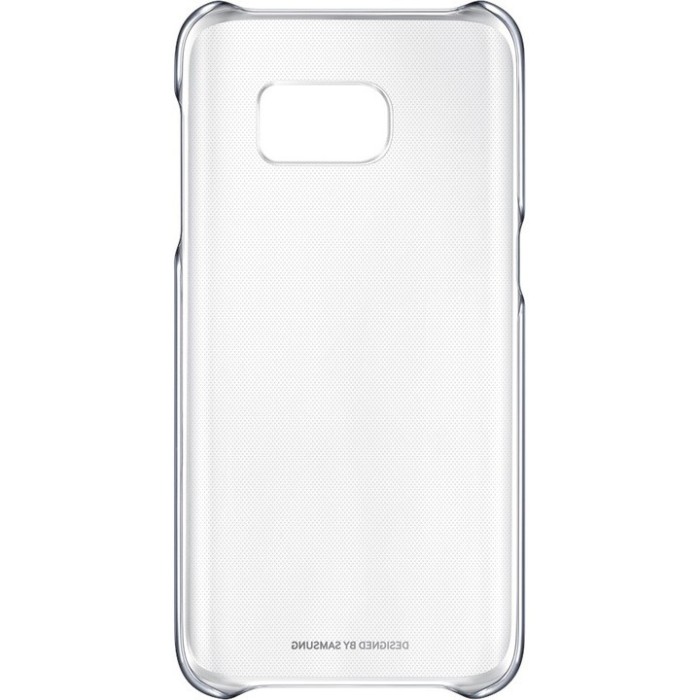 Capac de protectie Samsung Clear Cover pentru Galaxy S7, Black