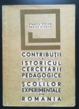 Stanciu Stoian; Vasile Iliescu - Contribuții la istoricul cercetării pedagogice