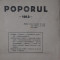 POPORUL - 1913 -