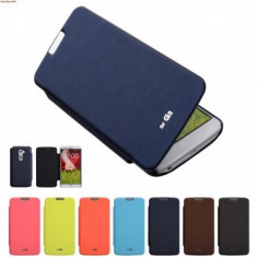 Husa Mercury Techno Flip LG G2 F320 Blue Blister