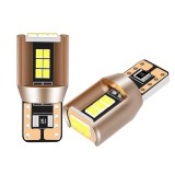 Set 2 becuri auto LED 18SMD, T10 W5W, canbus, 6000K, 12V, 1000lm