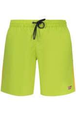 Norway Pantaloni scurti de baie barbati simplii cu logo, verde neon, M