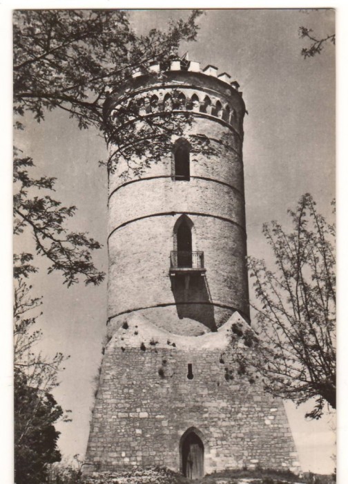 CPIB 22492 - CARTE POSTALA - TARGOVISTE. TURNUL CHINDIEI, RPR, NECIRCULATA