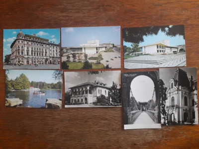 Lot 7 carti postale vintage cu Orasul Craiova / CP1 foto