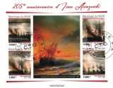 Timbre Niger 2022, Picturi Aivazovsky, Colita, Straine Dupa 1950