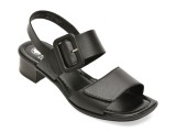 Cumpara ieftin Sandale RIEKER negre, 62663, din piele naturala
