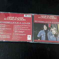 [CDA] Gene Clark & Carla Olson - So Rebellious A Lover - CD audio original