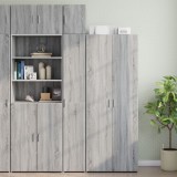 Gossi dulap depozitare slim sonoma gri 30x42,5x225 cm lemn prelucrat