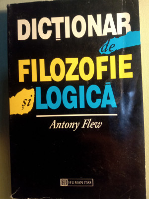 Dicționar de filozofie și logică,Antony glee,folosit,20 lei foto