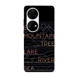Husa compatibila cu Huawei Nova Y70 model Neon Nature, Silicon, TPU, Viceversa, Transparent, Carcasa
