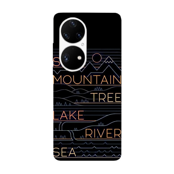 Husa compatibila cu Huawei Nova Y70 model Neon Nature, Silicon, TPU, Viceversa
