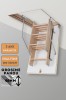 Scara pod/mansarda pliabil din lemn 130x100x280