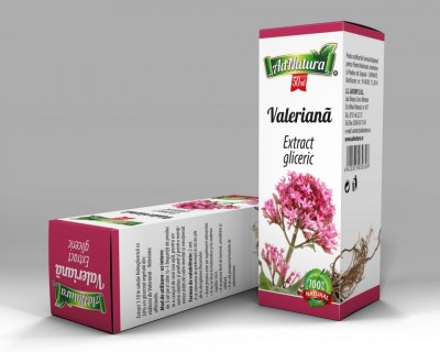 Extract gliceric valeriana radacina 50ml foto