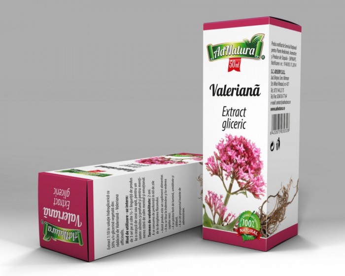 Extract gliceric valeriana radacina 50ml