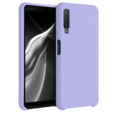 Husa pentru Samsung Galaxy A7 (2018), Silicon, Mov, 47730.108