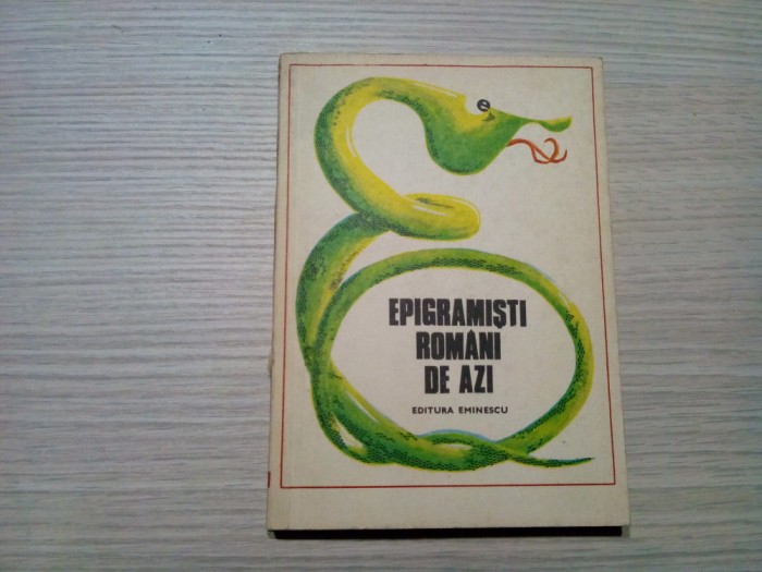 EPIGRAMISTI ROMANI DE AZI - Mircea Trifu, D. Munteanu, G. Navarra (autograf)