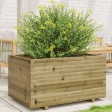 Cumpara ieftin Jardinieră de grădină, 90x60x49,5 cm, lemn de pin impregnat