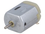 Motor DC fără angrenaj 1-9V, ax fin, arbore pe două fețe