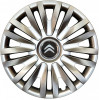 Capace Roti R14 Kerime 217 Gri Citroen - Set 4 Bucati, Plastic Durabil, Montare Usoara pe Jante Otel