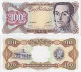 1998 (13 X), 100 Bol&iacute;vares (P-66g) - Venezuela - stare UNC