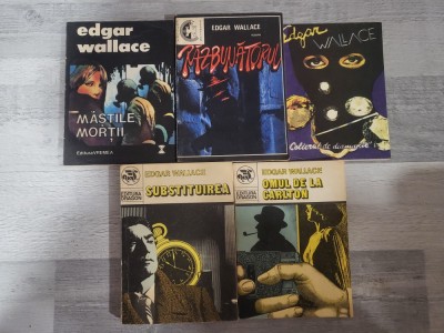Edgar Wallace - 5 titluri foto