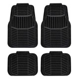 Set universal covorase auto textile velur TCM-01 AMiO, 4 piese, fata 73x49 cm, spate 38.5x47 cm, baza antiderapanta, pentru autoturisme