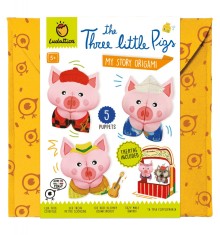 Set Origami Teatru de Papusi , Cei 3 Purcelusi, Ludattica, +5 ani