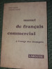 MANUAL DE FRANCEZA COMERCIALA/MANUEL DE FRANCAIS COMMERCIAL