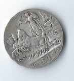 Moneda 1 lira 1913 - Italia, 5 g argint 0,835