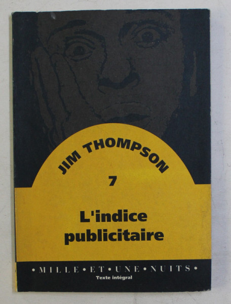 L &#039;INDICE PUBLICITAIRE par JIM THOMPSON , 1994