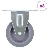 vidaXL Roți fixe, 8 buc., 75 mm 277826