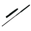 Baston Telescopic Autoaparare IdeallStore&reg;, 93.5cm, Otel, Negru, 2 Manere, Husa Inclusa, Spargator Geam