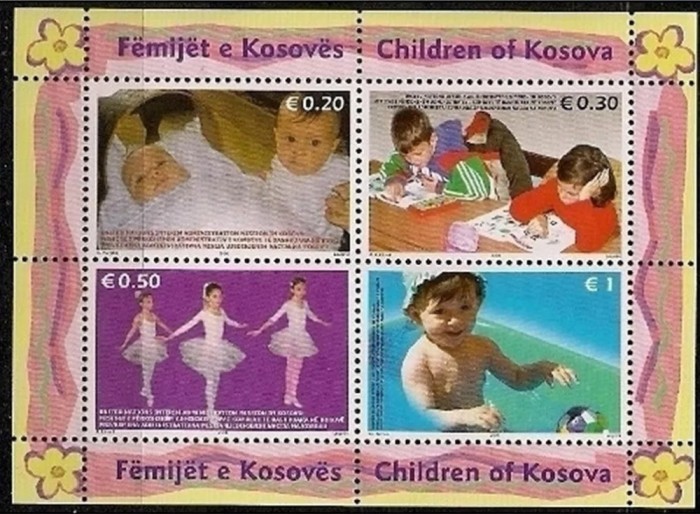 Kosovo 2006 - Copii, bloc neuzat