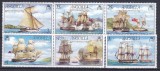 DB1 Anguilla 1976 Corabii Batalia Pentru Anguilla 6 v. MNH, Nestampilat