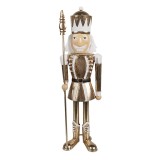 Cumpara ieftin Figurina Spargatorul de Nuci fier auriu alb 11x9x36 cm