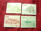 4 Timbre Peru 1945-1951 - Vederi