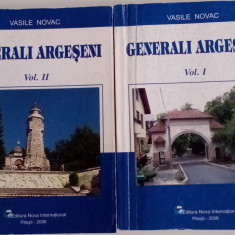 GENERALI ARGEȘENI - VOL. 1 SI 2 - VASILE NOVAC