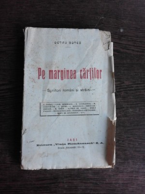 PE MARGINEA CARTILOR - OCTAV BOTEZ foto