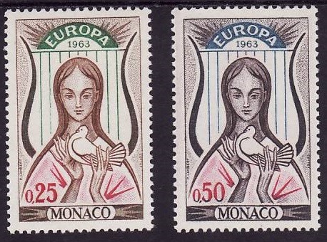 C132 - Monaco 1963 - Europa 2v.neuzat,perfecta stare