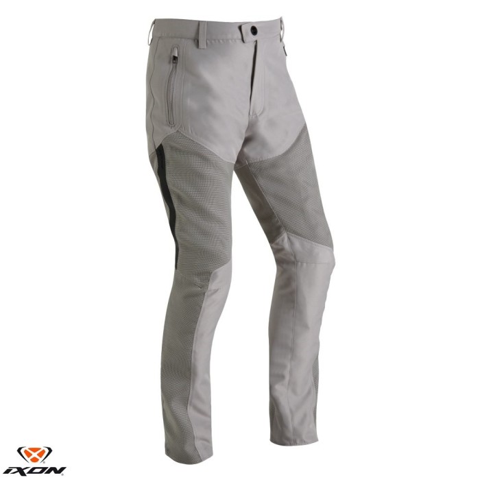 Pantaloni pentru scuter - motocicleta barbati Racing/Roadster Ixon vara model Fresh MS culoare: greige (gri) Greige (gri) S