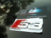 Emblema Metal Audi S3 Originala Logo Portbagaj Spate A3 A4 A5 A6 Q3 Q5 Q7