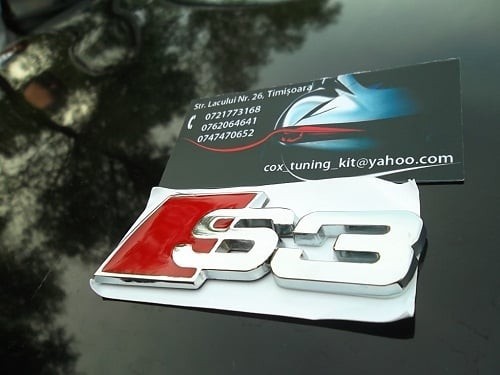 emblema Audi S3 din metal