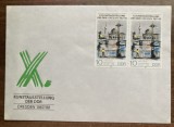 D11 - IPS - Intreg postal strain tematica arhitectura - Germania Democrata - DDR - 1987