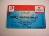 B12 37 - Card bancar foarte vechi - piesa de colectie