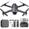 Drona cu Telecomanda HS290, Camera 1080P, Ajustabila 90°, WiFi, Pozitionare Optica, Retur Automat, Mentinere Altitudine, 360° Rotire, Autonomie 24min,